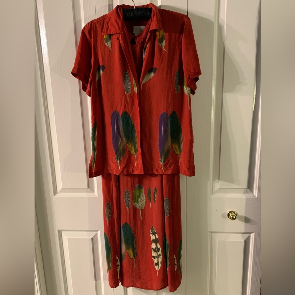 Duffel “Feather” Maxi Dress
